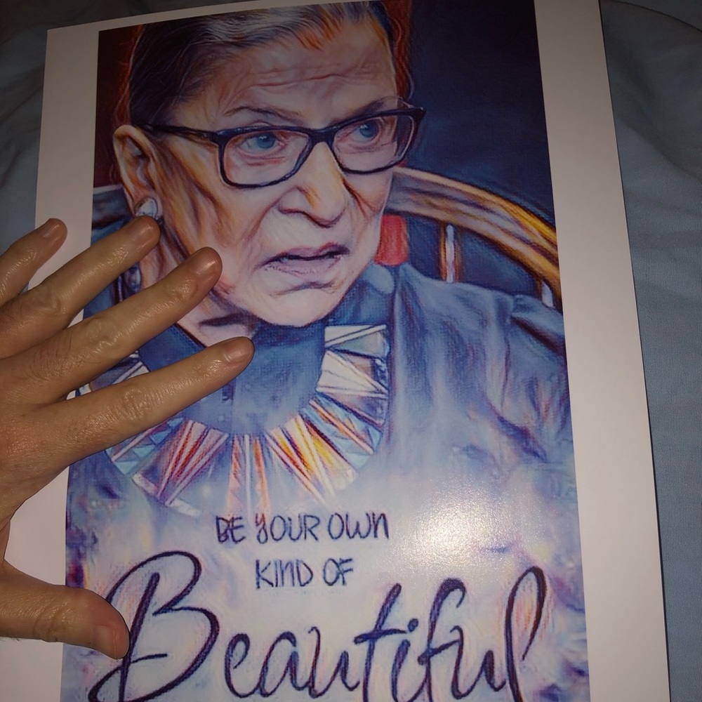 RUTH BADER GINSBURG PREMIUM ART PRINT.
